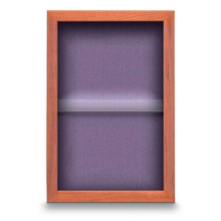 United Visual Products Indoor Enclosed Combo Board, 48"x36", Black Frame/Green & Medium Grey UVCB4836B-GREEN-MEDGRY